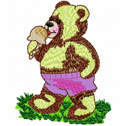 Teddy Embroidery Design 10 Teddy Embroidery Design 10